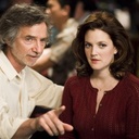 Curtis Hanson et Drew Barrymore sur le plateau de Lucky You