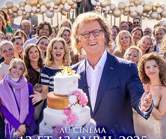 Affiche du film André Rieu fête son 75e anniversaire : Ma vie, un rêve