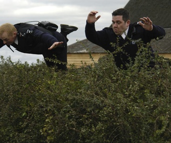 Scène du film Hot Fuzz