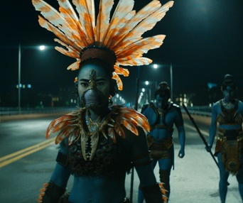 Une scène du film Black Panther: Wakanda Forever