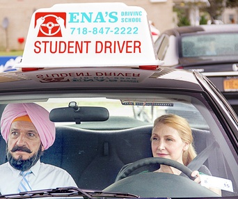 Une scène du film Learning to Drive