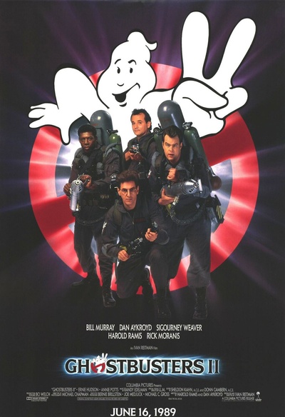 Affiche du film Ghostbusters II