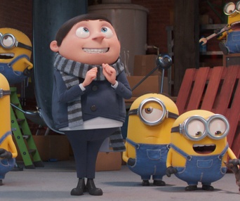 Une scène du film Minions: The Rise of Gru
