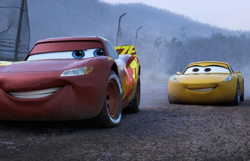 Une scène du film Cars 3