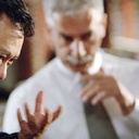 Ang Lee sur le plateau de Hulk