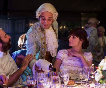 Une scène du film Le sens de la fête