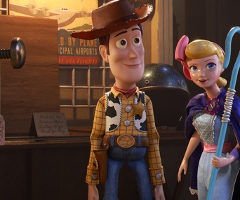 Une scène du film Toy Story 4