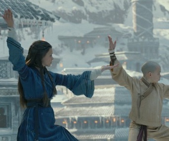 Une scène du film The Last Airbender