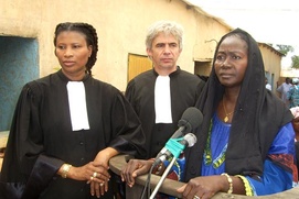 Scène du film Bamako