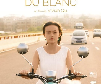Une scène du film Les anges portent du blanc