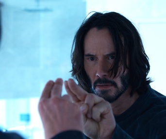Une scène du film The Matrix Resurrections