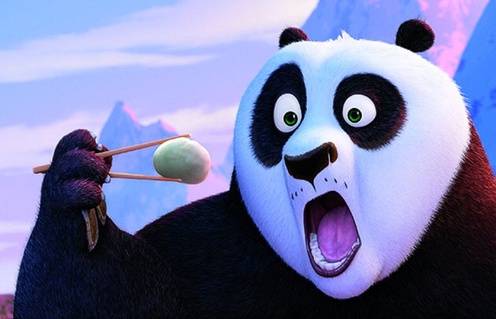 Une scène du film Kung Fu Panda 3