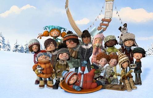Une scène du film La course des tuques
