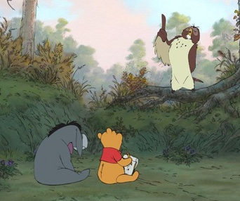 Une scène du film Winnie the Pooh
