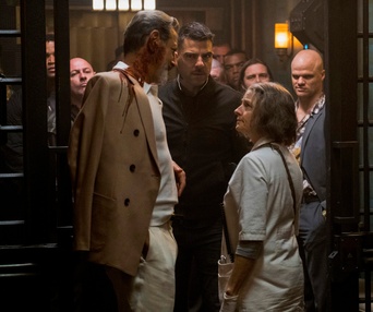 Une scène du film Hotel Artemis