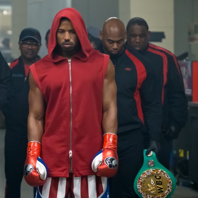 Une scène du film <em>Creed II</em>