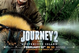 Affiche du film Journey 2: The Mysterious Island Affiche du film Journey 2: The Mysterious Island