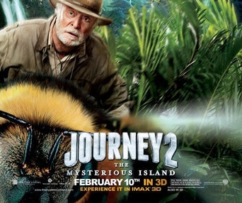 Affiche du film Journey 2: The Mysterious Island