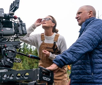 Une scène du film Land