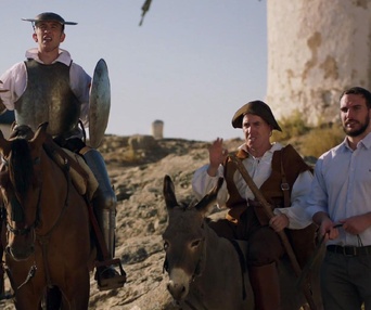 Une scène du film The Trip to Spain