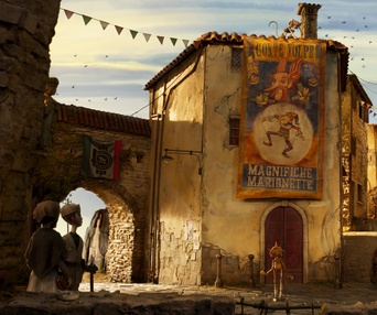 Une scène du film Guillermo del Toro's Pinocchio