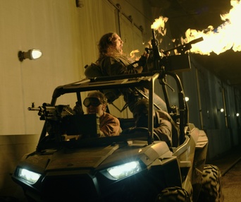 Une scène du film The Forever Purge