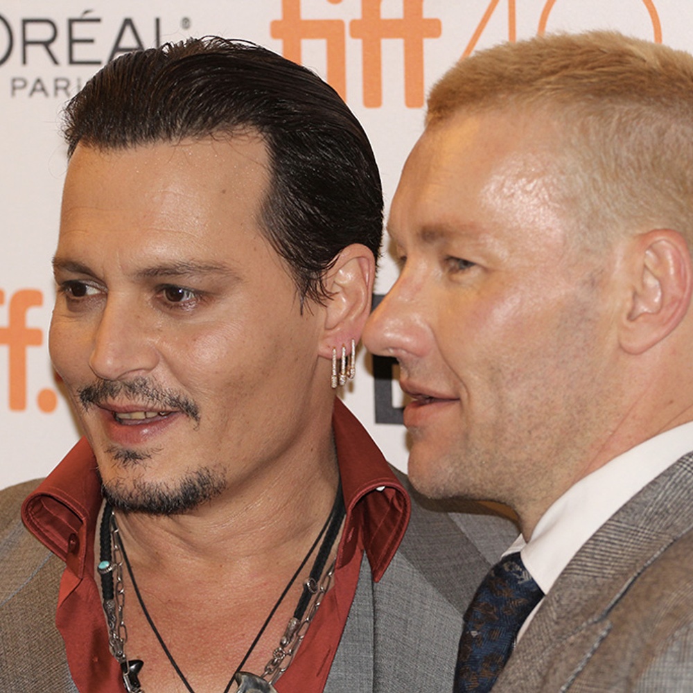 Sur le tapis rouge du film Black Mass
