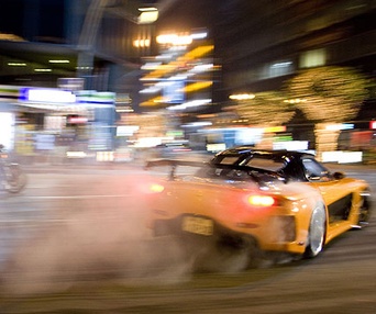 Scène du film Rapides et dangereux : Tokyo Drift
