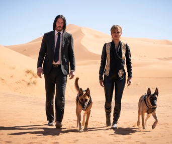 Une scène du film John Wick : Chapitre 3 - Parabellum