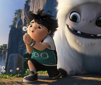 Une scène du film Abominable