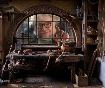 Une scène du film Guillermo del Toro's Pinocchio