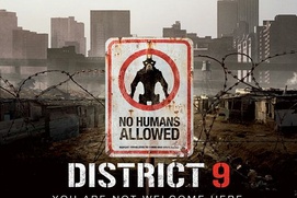 Affiche du film District 9 Affiche du film District 9