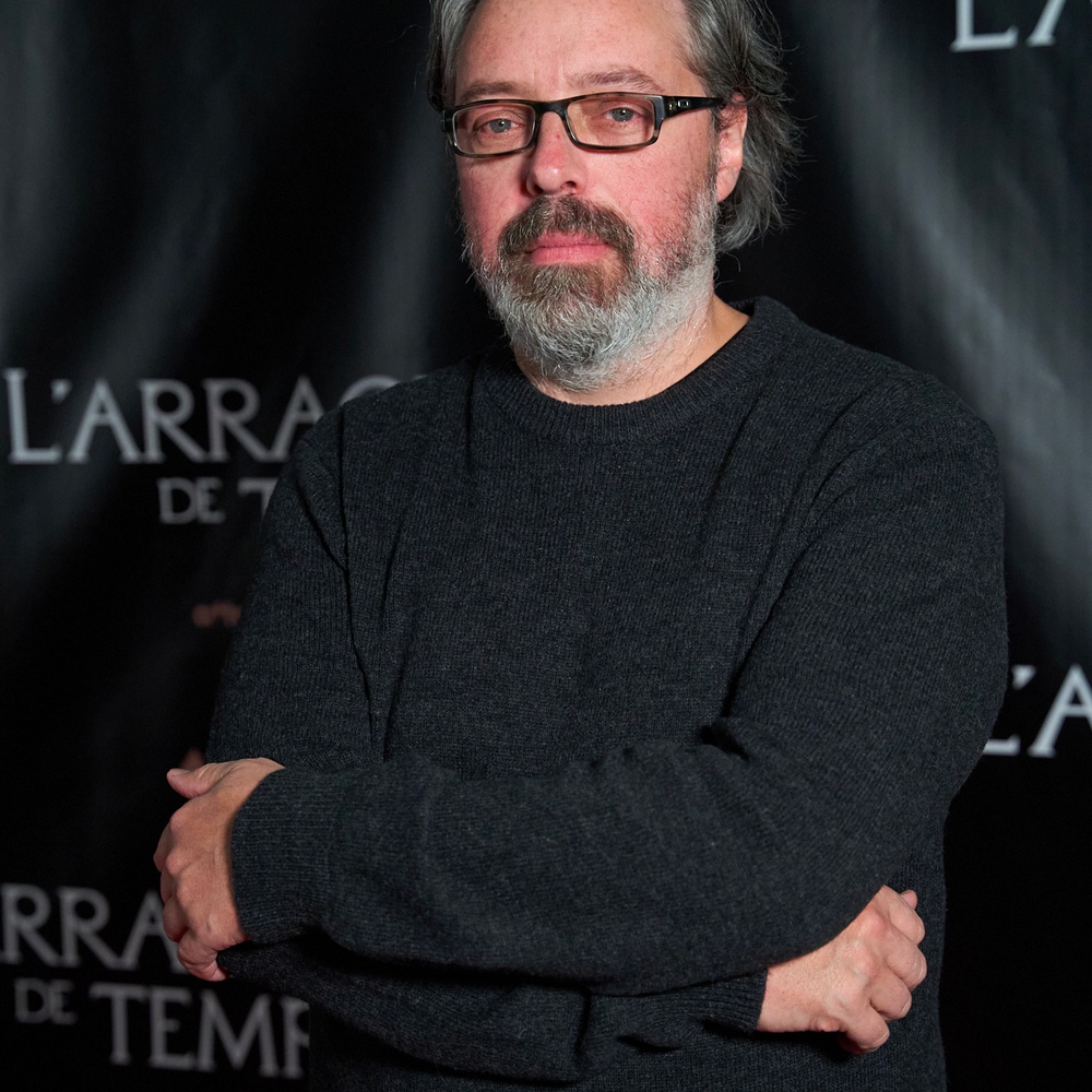 Sur le plateau du film L'arracheuse de temps