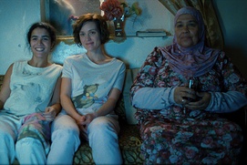Une scène du film Inch'Allah Une scène du film Inch'Allah