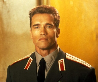 Une scène du film Red Heat
