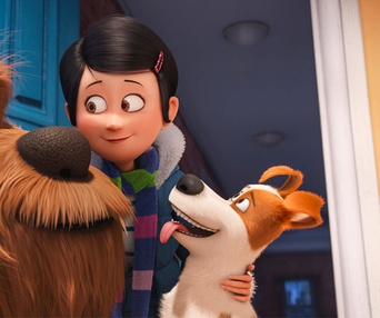 Une scène du film The Secret Life of Pets