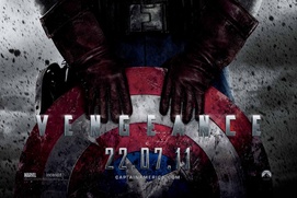 Affiche du film Capitaine America : Le premier vengeur