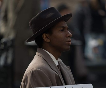 Une scène du film Motherless Brooklyn