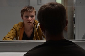 Une scène du film La tête haute Une scène du film La tête haute