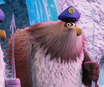 Une scène du film The Angry Birds Movie 2