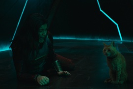 Une scène du film The Marvels