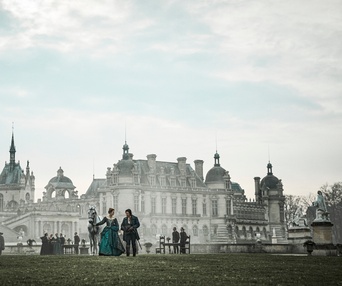 Une scène du film Les Trois Mousquetaires : Milady