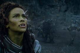 Une scène du film Warcraft Une scène du film Warcraft