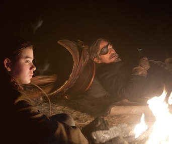Une scène du film True Grit