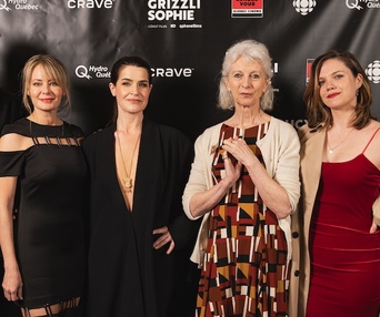 Tapis rouge du film Lucy Grizzli Sophie