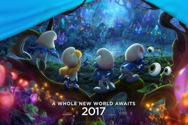 Affiche du film Smurfs: The Lost Village Affiche du film Smurfs: The Lost Village