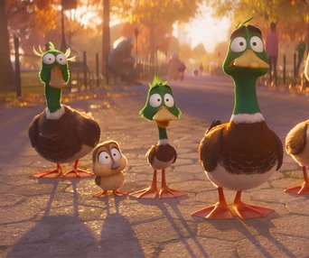 Une scène du film Migration