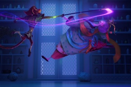 Une scène du film The Monkey King
