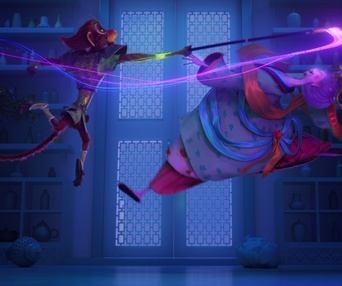 Une scène du film The Monkey King