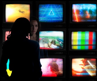 Une scène du film Wonder Woman 1984
